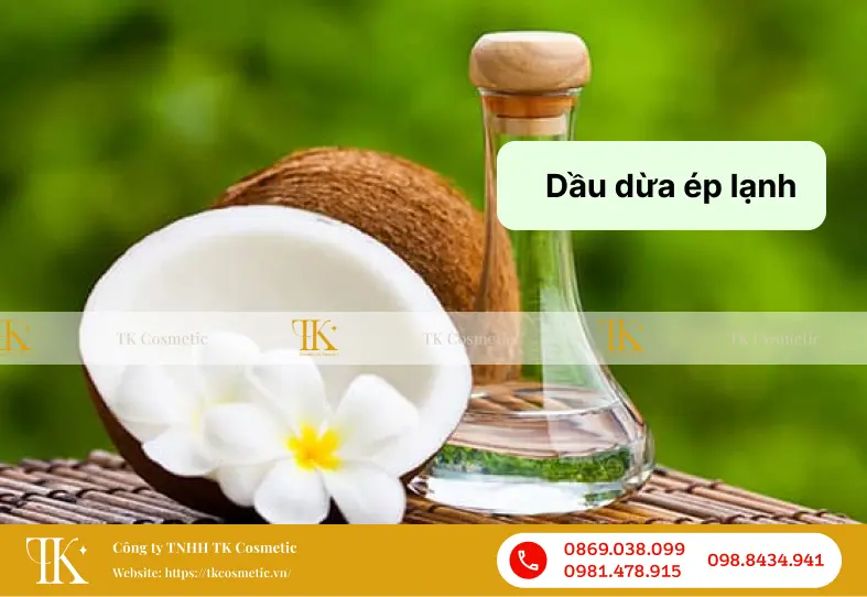 Dầu dừa ép lạnh