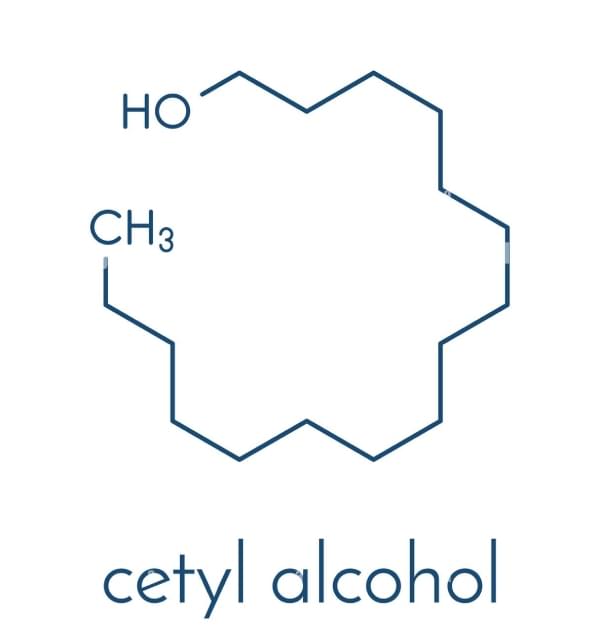 Cetyl Alcohol có công thức hóa học là C16H34O