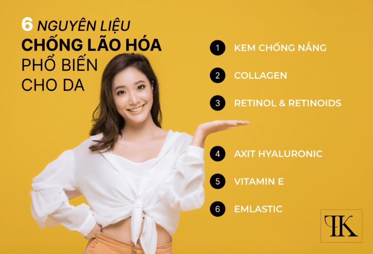 6 SẢN PHẨM CHỐNG LÃO HÓA MÀ BẠN KHÔNG NÊN BỎ QUA