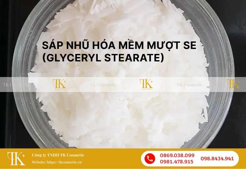 Sáp nhũ hóa mềm mượt SE (Glyceryl Stearate)