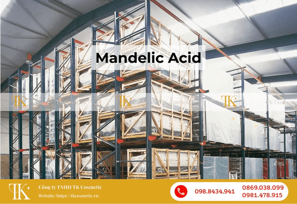 Mandelic Acid là hoạt chất giúp trắng da, giảm thâm nám với hiệu quả rõ rệt