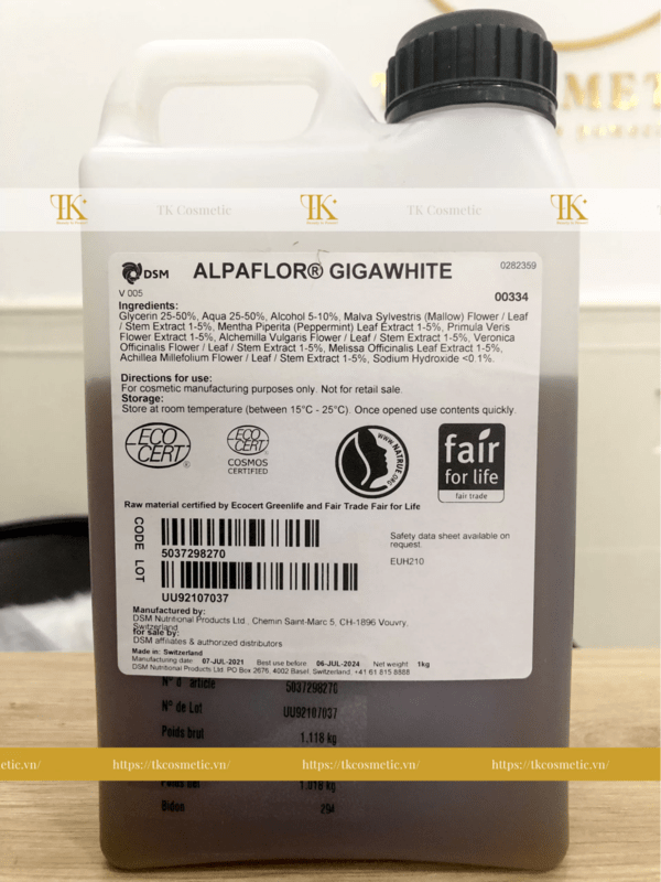 Gigawhite là một trong những sản phẩm làm trắng, giảm nám hiệu quả