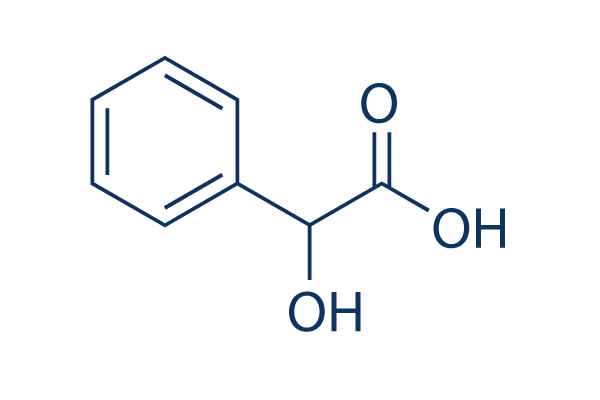 Cấu tạo phân tử hóa học của Mandelic Acid