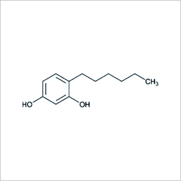 Công thức cấu tạo hóa học của 4-n-Butylresorcinol
