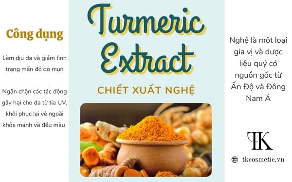 công dụng turmeric extract