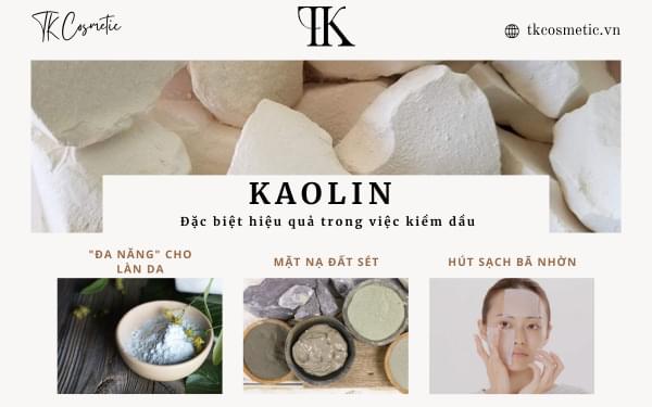 Kaolin là gì? Kaolin có tác dụng gì trong mỹ phẩm làm đẹp?