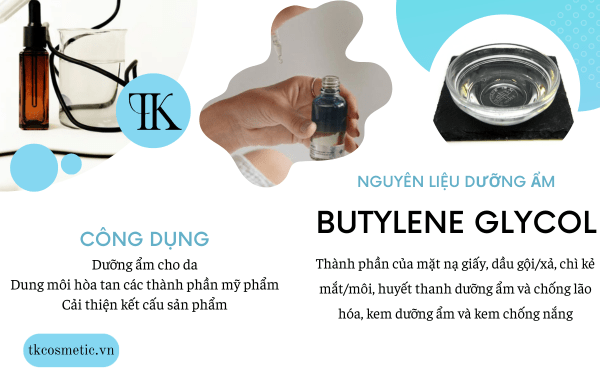 Butylene Glycol là gì? Dung môi này có thật sự cấp ẩm cho da