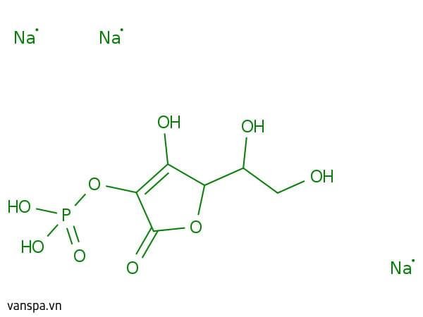 Công thức hóa học của Sodium Ascorbyl Palmitate