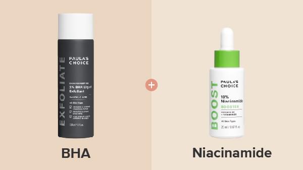 Paula’s Choice là một trong những thương hiệu kết hợp BHA và Niacinamide