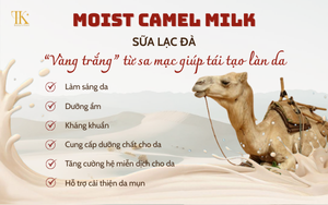 Công Dụng Chính Của MOIST CAMEL MILK Trong Mỹ Phẩm