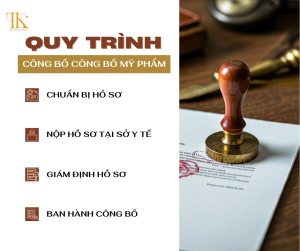 4 bước công bố mỹ phẩm