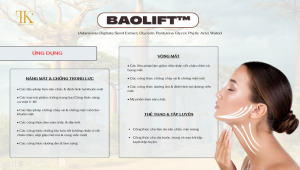 Ứng dụng của Baolift™ trong sản xuất mỹ phẩm