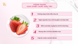 (Công dụng của chiết xuất dâu tây)
