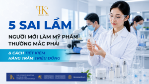 5 sai lầm người mới làm mỹ phẩm thường mắc phải