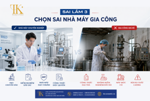 Lựa chọn đúng đơn vị gia công mỹ phẩm