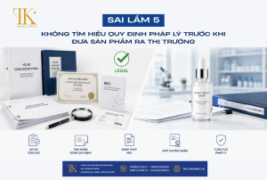 Quy định pháp lý trước khi đưa mỹ phẩm ra thị trường