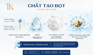 Chất tạo bọt trong mỹ phẩm